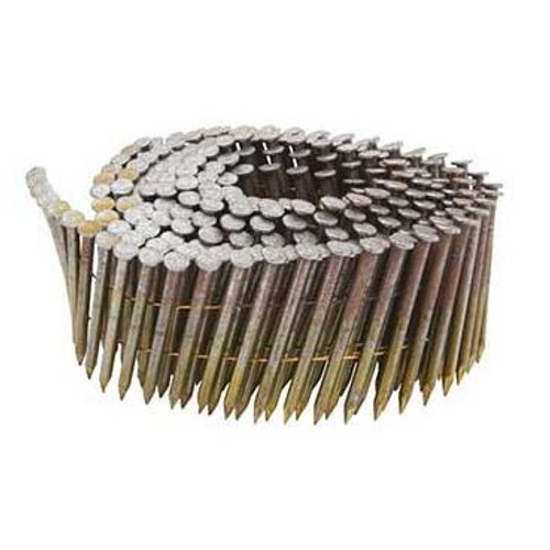 BOSTITCH Coil Nail - 3-1/4 X 120, 15° Wire, Full Rnd Hd, Screw, ElectroGal