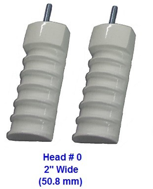 Electric Motor Winding Heads #0 - 2" Wide head (three phase heads are 6-slot)