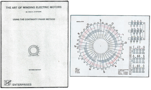 Training Material Book "The art of winding electric motors".