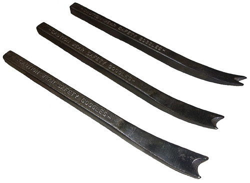 Coil Stripping Hand Chisels 1/2" Blade Width, 3 Pieces