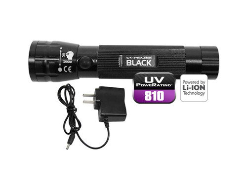 UV Phazer BLACK Light Rechargeable 413065
