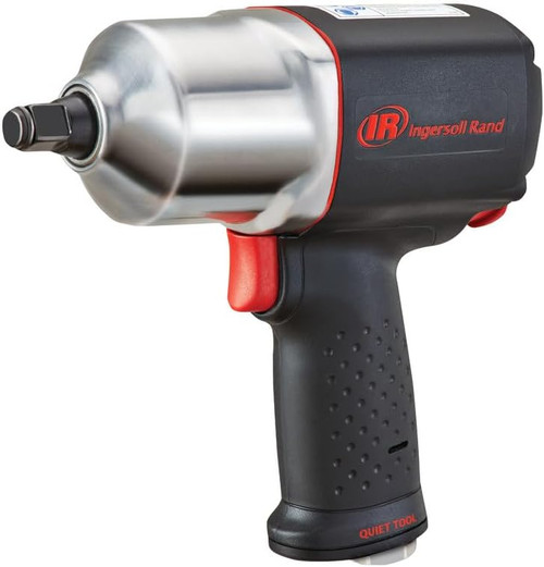 Ingersoll Rand 2135QXPA 1/2" Drive Air Impact Wrench, Quiet Technology, 1,100 ft-lbs Powerful Nut Busting Torque, Lightweight, Black