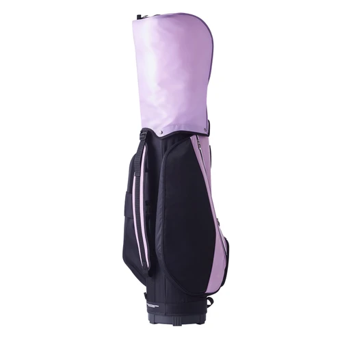 Golf Cart Bag with 14 Way Organizer Divider Top, 36â€ Multiple Pockets Premium Cart Bag, Durable Golf Bags with Handles & Dust Cover & Detachable Strap for Men & Women, Black Purple
