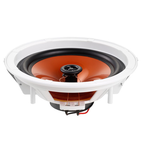 4 PCs 8 Inch in Ceiling Speakers, 100-Watts, Flush Mount Ceiling & in-Wall Speakers System with 8IImpedance 89dB Sensitivity, for Home Kitchen Living Room Bedroom or Covered Outdoor Porches