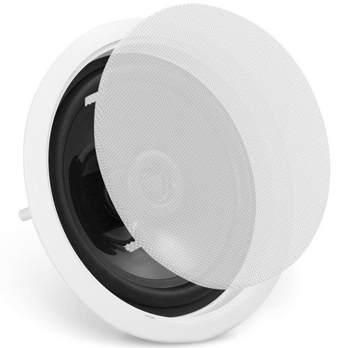6.5 Inch in Ceiling Speakers, 150-Watts, Flush Mount Ceiling & in-Wall Speakers System with 8Î©Impedance 89dB Sensitivity, for Home Kitchen Living Room Bedroom or Covered Outdoor Porches, Single