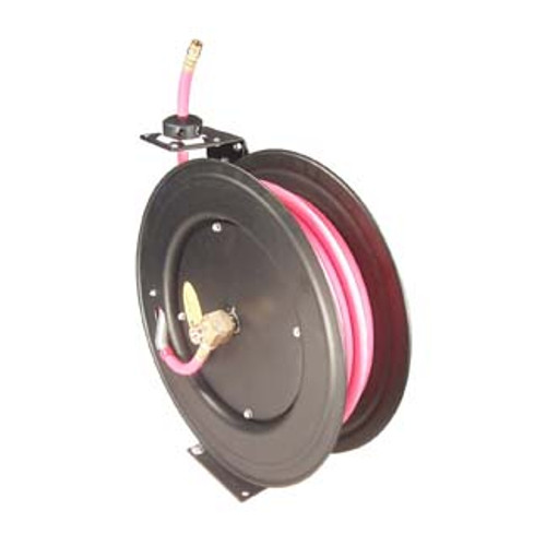 3/8 in  x 50' Hose Reel - Automatic Rewind with Hose