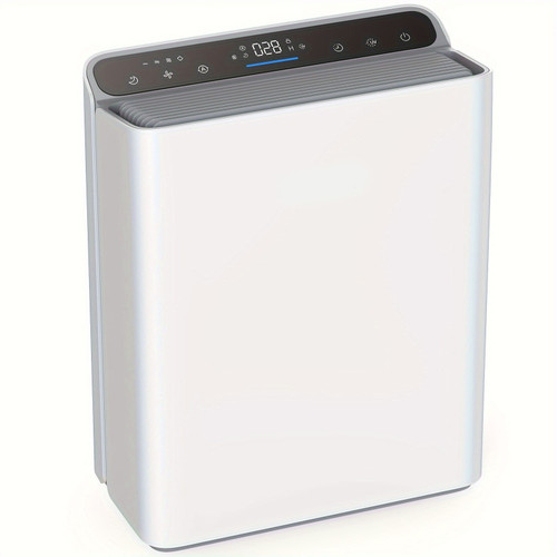 Up to 1280Ft² Large Room Air Purifiers for Home with Laser Air Quality Sensor, 3-Stage Filter, Auto Mode, for Pets, Dander, Pollen, Allergies, Dust, Mold, Odor, Smoke, White