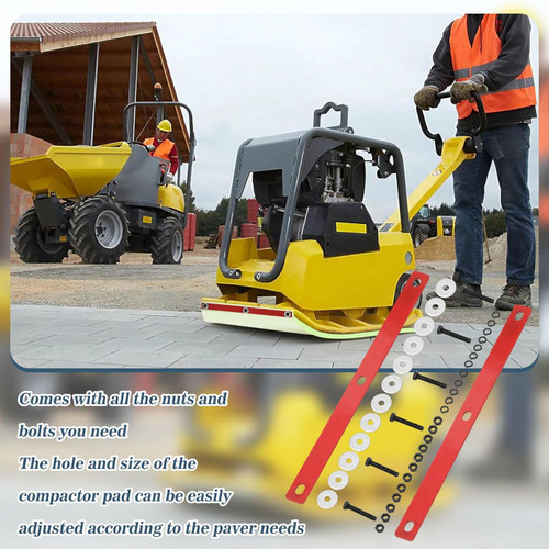 Compactor Pad, Construction Zone Plate Compactor Pad, Pavers Plate Tamper Pad, Plate Compactor Pad for Pavers