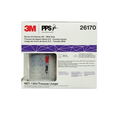 PPSâ„¢ 26170 Series 2.0 MIDI 6-Pack Starter Kit, 400 mL, Use With: Accusprayâ„¢ One Spray Guns
