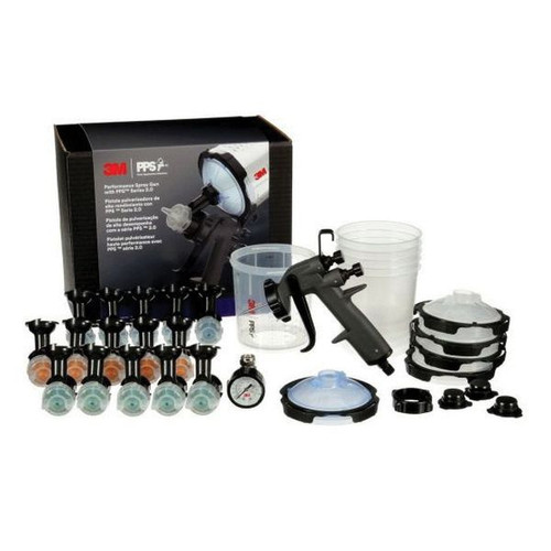 3Mâ„¢ 26778 Performance Spray Gun System with PPS 2.0, 1.2 to 2 mm Nozzle Size, 145 psi, 13 scfm