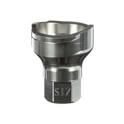 PPSâ„¢ 26111 Series 2.0 #S17 Adapter, 1/4 in - 19 TPI BSP (Female), Use With: Series 2.0 Spray Cup System
