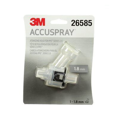 Accusprayâ„¢ 26585 1.8 mm Atomizing Head Refill Pack, Clear, Use With: One and Series 2.0 Spray Cup Systems
