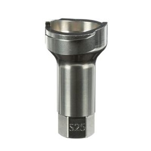PPS™ 26116 Series 2.0 #S25 Adapter, 1/4 in - 19 TPI BSP (Female), Use With: Series 2.0 Spray Cup System