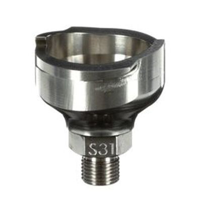 PPSâ„¢ 26127 Series 2.0 #S31 Adapter, 1/8-28 BSP (Male), Use With: Series 2.0 Spray Cup System