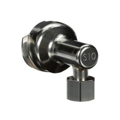 PPSâ„¢ 26017 Series 2.0 #S10 Adapter, 1/4 in - 19 TPI BSP R-Angle (Female), Use With: Series 2.0 Spray Cup System
