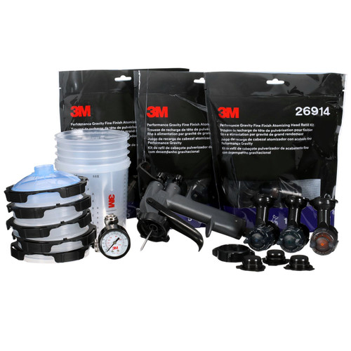 3Mâ„¢ Performance Fine Finish Spray Gun System 26978 2/CS