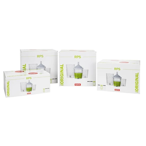 SATA(R) RPS Cup, 0.6L, Std Lid, 125m Flat Sieve, 50 Pk