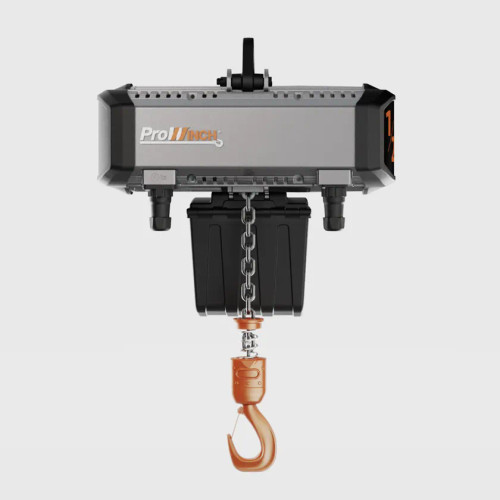 Prowinch 1/2 ton Electric Chain Hoist Variable Speed 440~480V 3Ã¸ 50~60HZ 13ft G100 Nickel Duty H4/M5 1200-PWRXF0.5-H4-VS