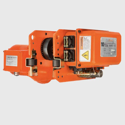 Prowinch 10 Ton 2 Speed Power Trolley 220/460V 60HZ with Limit Switches Pendant not Included PWQE10Ti Prowinch 10 Ton 2 Speed Power Trolley 220/460V 60HZ with Limit Switches Pendant not Included PWQE10Ti