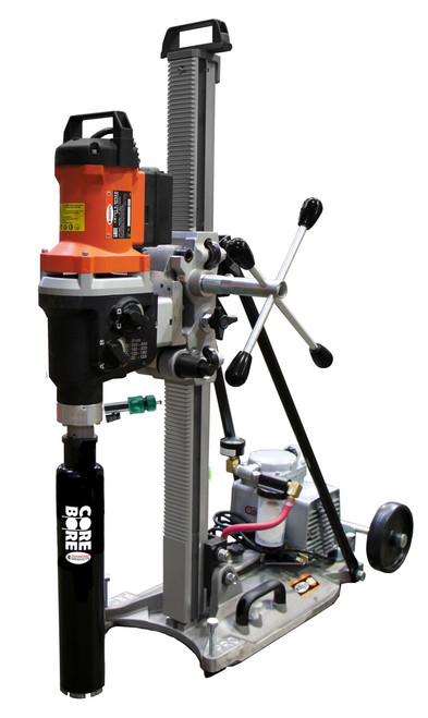 M-5 Pro Heavy Duty Q.D. Core Rig - 25 amp 110V | 385/530/975/1340 RPM | Complete rig with add-on vacuum base and vacuum pump