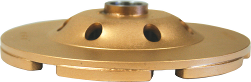 Standard Gold Low Profile Cup Grinders - 5" x 7/8"	- 7 Segments