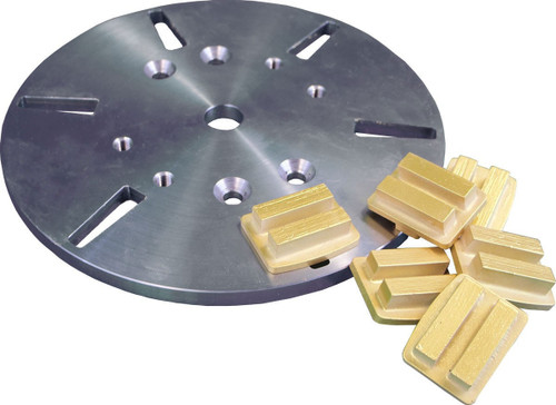 Diamond Core-Lock Inserts | Single Segment CORE-LOCK for HARD Concrete -  16 Grit