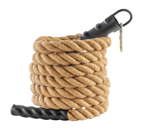 Gym Climbing Rope, 1.5" Diameter 20 ft Length Gym Fitness Training Rope, Gym Exercise Workout Rope for Adults, Climbing Rope for Fitness and Strength Training, Climbing Exercise, Home Workout