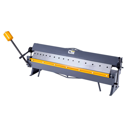 Box and Pan Brake, 50‑Inch, 16‑Gauge Mild Steel Capacity, 16 Fingers, 0–135° Adjustable