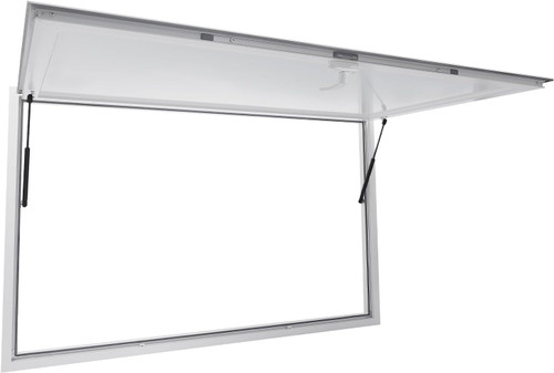 64” x 40” Concession Windows, Aluminum Alloy Food Truck Service Window with Drag Hook & Awning Door Up to 80 Degrees, Food Truck Window Serving Window for Food Trucks Concession Trailers