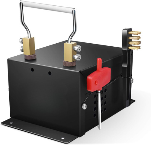 Electric Rope Cutter, 60W Hot Knife Thermal Blade, Bench-Mount Cutting Tool Kit (RM-026)