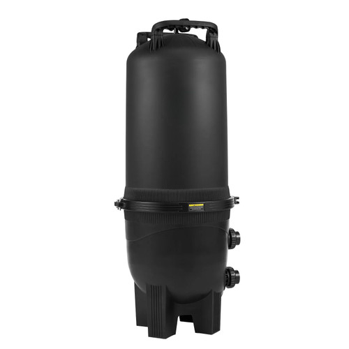 Cartridge Pool Filter, 725 Sq.Ft Area, 21207 GPH, Leak‑Proof Housing, Pressure Gauge & Relief Valve