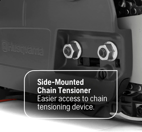 Husqvarna 460 Rancher Gas Powered Chainsaw, 60.3-cc 3.6-HP, 2-Cycle X-Torq Engine, 24 Inch Chainsaw with Automatic Adjustable Oil Pump, For Wood Cutting, Tree Trimming and Land Clearing