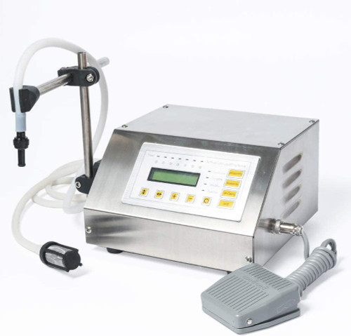 Liquid Filling Machine Automatic Bottle Filler Digital Control Pump Numerical Drinks Water Milk 5ml to 3500ml GFK160