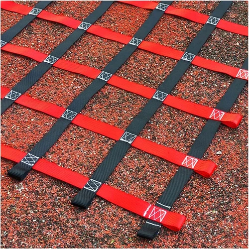 Climbing Cargo Net - Outdoor Playground Swing, Kids Ninja Obstacle Course Swingset Accessories, Heavy-Duty Hammock Net for Adults, Indoor/Outdoor Climbing Wall 3x6ft/0.9x1.8m