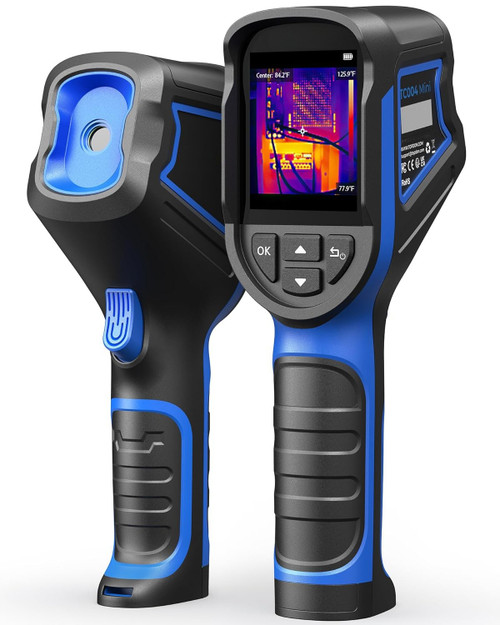 Mini Thermal Imaging Camera - TC004, 240240 TISR Resolution, 15-Hour Battery