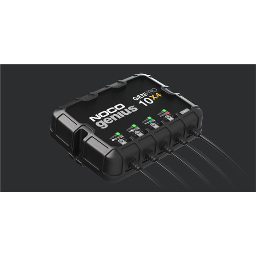 NOCO Company GENPRO10X4 12V 4-Bank, 40-Amp On-Board Battery Charger