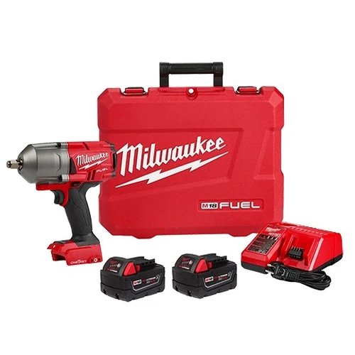 Milwaukee M18 FUEL™ w/ ONE-KEY™ High Torque Impact Wrench 1/2" Friction Ring Kit 2863-22R