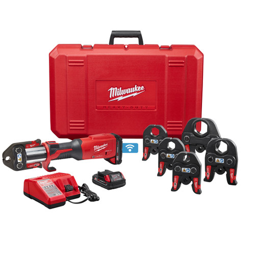 Milwaukee M18™ FORCE LOGIC™ Press Tool w/ ONE-KEY™ w/ 1/2"-2" CTS Jaws 2922-22