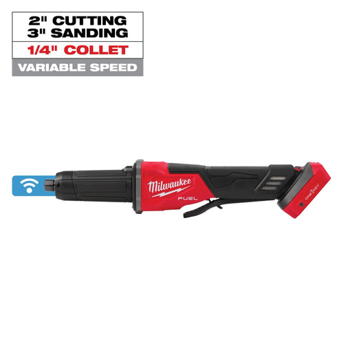 Milwaukee M18 FUEL™ Variable Speed, Braking Die Grinder, Paddle Switch w/ ONE-KEY™ 2984-20