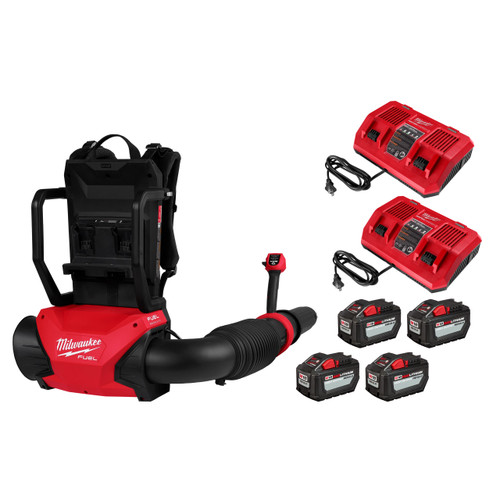 Milwaukee M18 FUEL™ Dual Battery Backpack Blower Kit 3009-24HD