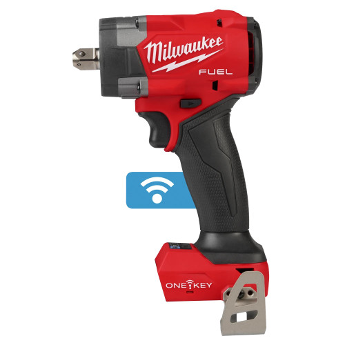 Milwaukee M18 FUEL™ 1/2" Controlled Torque Compact Impact Wrench w/ TORQUE-SENSE™, Pin Detent 3061P-20