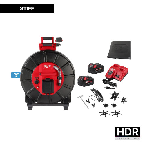 Milwaukee M18™ 325’ Stiff Modular Pipeline Inspection System 3976-22