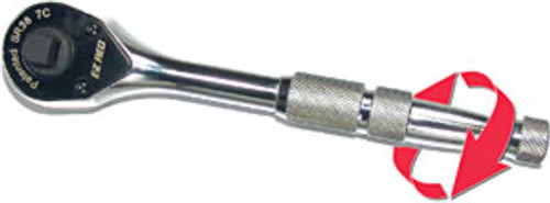 3/8" E-Z Ratchet with Rotating Ratcheting Handle