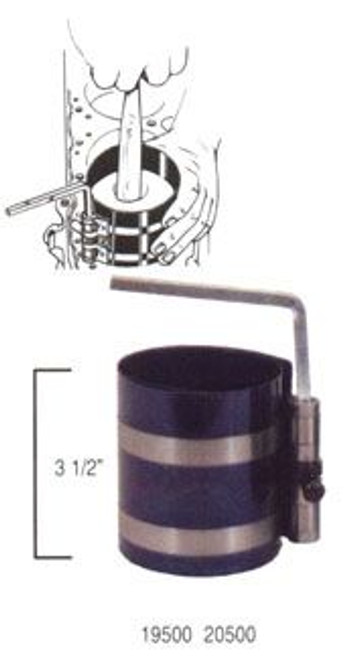 Ring Compressor. Range 3-1/2 in  to 7 in . Height 3-1/2 in .