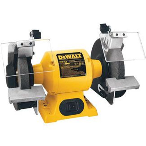 8 in  Heavy-Duty Bench Grinder (3/4 HP) DW758