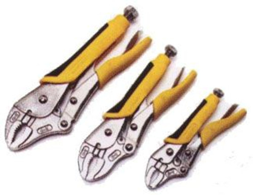 3 pc Getta-Grip Locking Pliers Set