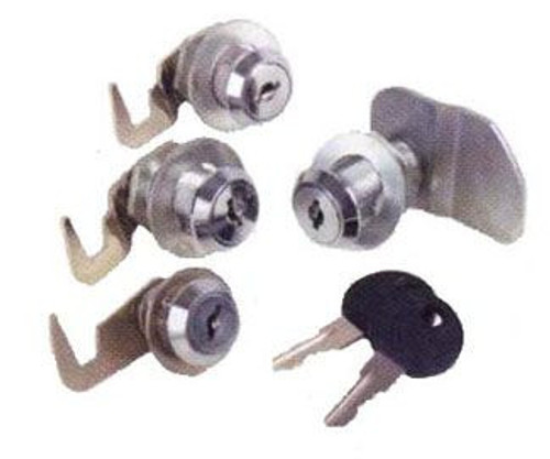 4 Piece Lock Set for Service Cart SUN8013LS