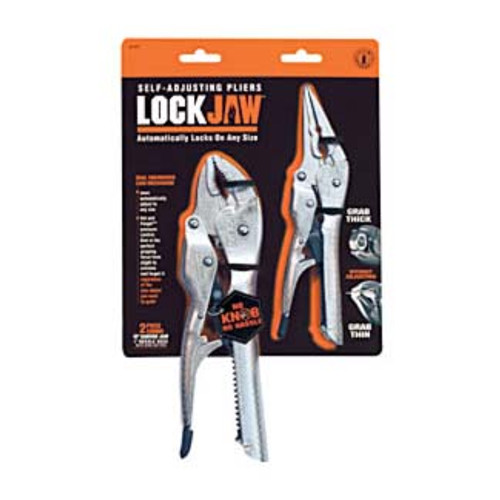 2pc Self Adjusting 7  and  10 in  Locking Plier
