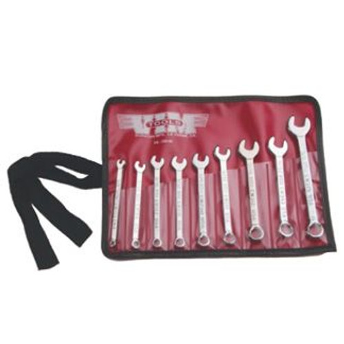 9 pc Inch Combination Wrench Set