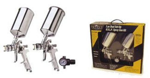 3 Pc. HVLP Gravity Feed Spray Gun Kit 3 Pc. HVLP Gravity Feed Spray Gun Kit